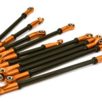 Alloy Machined Steering & Suspension Linkage Set(10) for 1/10 TRX-4 (12.8-in WB)