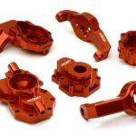 Machined Alloy Front Portal Housings & Uprights for Traxxas 1/10 TRX-4