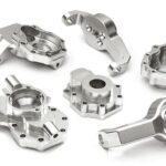 Machined Alloy Front Portal Housings & Uprights for Traxxas 1/10 TRX-4