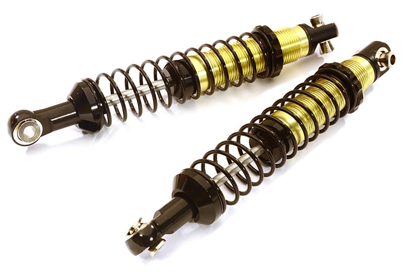 C28205BLACK Billet Machined High Performance Shock (2) for Traxxas TRX-4 Scale Crawler - Image 1