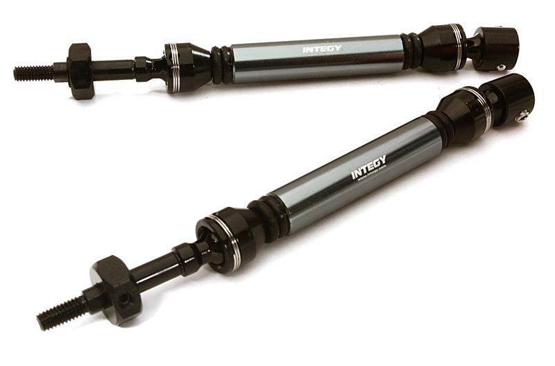 C28210GUN HD Steel Rear Universal Drive Shaft (2) for Traxxas 1/10 Slash & Stampede 4X4 - Image 1