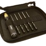 QuickPit 6 Piece Set, Phillips+Allen Tip w/ 1/4 Inch Adapter (1.5, 2, 2.5 & 3mm)