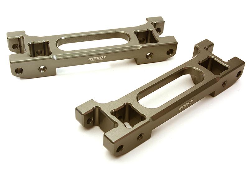 C28213GUN Billet Machined Alloy Body Mounts (2) for Traxxas TRX-4 Scale & Trail Crawler - Image 1