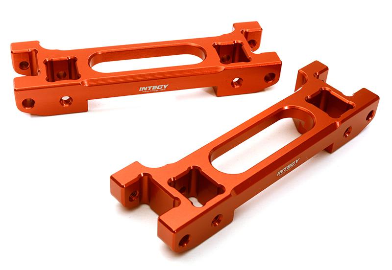 C28213RED Billet Machined Alloy Body Mounts (2) for Traxxas TRX-4 Scale & Trail Crawler - Image 1