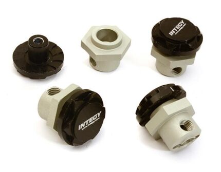 Billet Machined 17mm Hex Wheel Hub +6mm Offset (4) for TRX 1/10 Slash & Stampede