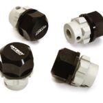 Billet Machined 17mm Wheel Hex (4) +6mm Offset for T-Maxx, 1/10 Revo & Summit