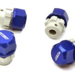 Billet Machined 17mm Wheel Hex (4) +6mm Offset for T-Maxx, 1/10 Revo & Summit