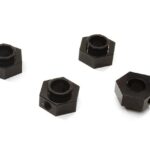 Alloy Machined 12mm Hex Wheel (4) Hub 5mm Thick for Traxxas TRX-4 Scale Crawler