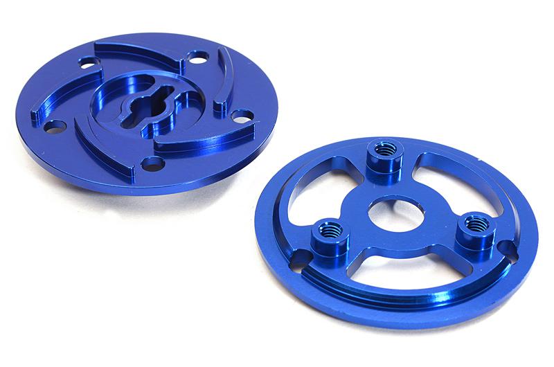 C28328BLUE Machined Slipper Pressure Plate & Hub for 1/10 Summit & E-Maxx Brushless 6538 - Image 1