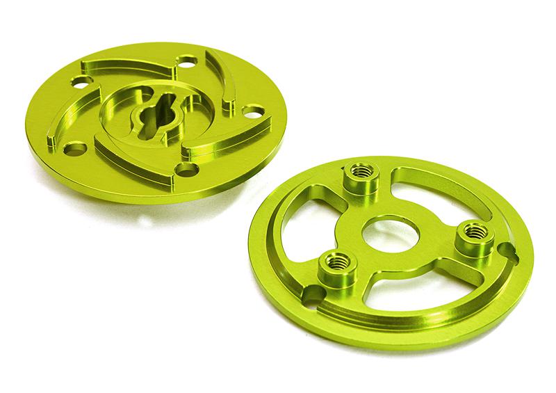 C28328GREEN Machined Slipper Pressure Plate & Hub for 1/10 Summit & E-Maxx Brushless 6538 - Image 1