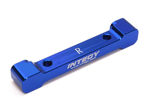 C28339BLUE Billet Machined Alloy Rear Arm Mount for Traxxas 1/10 4-Tec 2.0 - Image 1