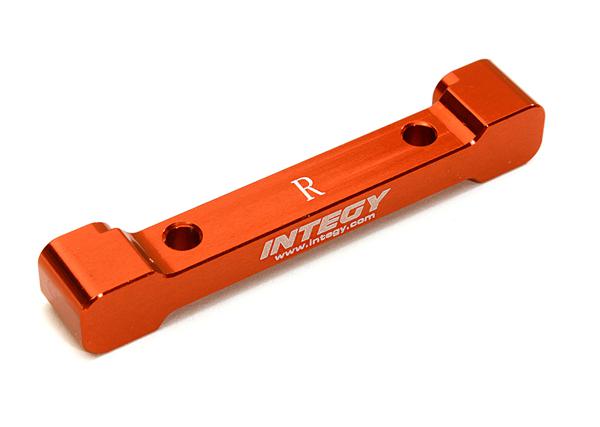 C28339RED Billet Machined Alloy Rear Arm Mount for Traxxas 1/10 4-Tec 2.0 - Image 1
