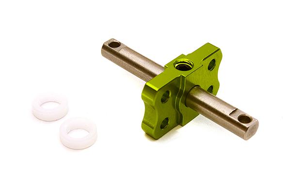 C28341GREEN Billet Machined Lock Diff Hub Spool for Traxxas 1/10 Bigfoot & Other 2WD Trucks - Image 1