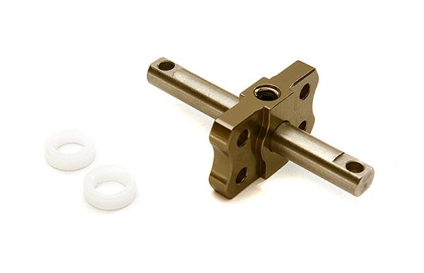 C28341GREY Billet Machined Lock Diff Hub Spool for Traxxas 1/10 Bigfoot & Other 2WD Trucks - Image 1
