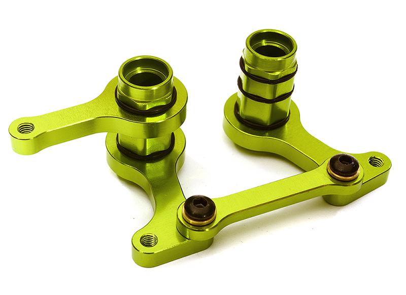C28342GREEN Steering Bellcrank Set for Traxxas 1/10 Bandit, Slash 2WD & F-150 Raptor 3743 - Image 1