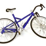 Realistic Alloy Machined Road Bicycle for 1/10 Size R/C Model 167x40x102mm