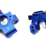 Billet Machined Rear Hub Carriers for Traxxas 1/10 4-Tec 2.0 - Blue