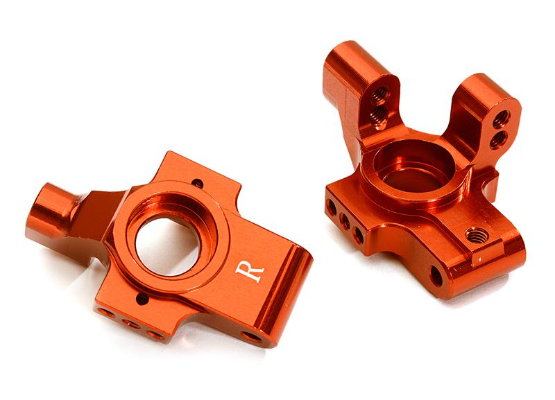 C28349RED Billet Machined Rear Hub Carriers for Traxxas 1/10 4-Tec 2.0 - Image 1