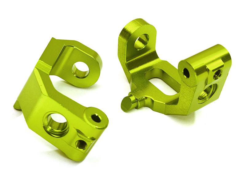 C28350GREEN Billet Machined Caster Blocks for Traxxas 1/10 4-Tec 2.0 - Image 1