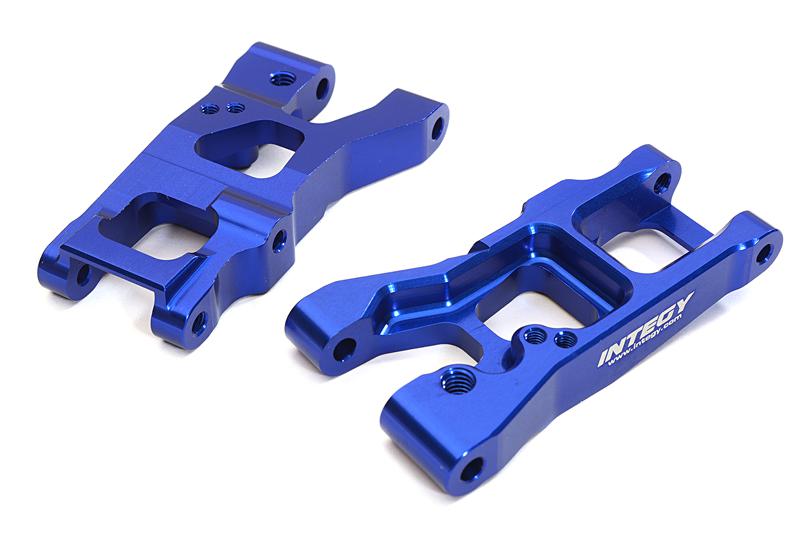 C28351BLUE Billet Machined Rear Suspension Arms for Traxxas 1/10 4-Tec 2.0 - Image 1