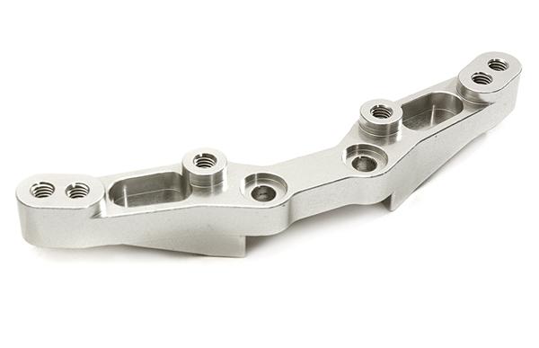 C28353SILVER Billet Machined Alloy Rear Shock Tower for Traxxas 1/10 4-Tec 2.0 - Image 1