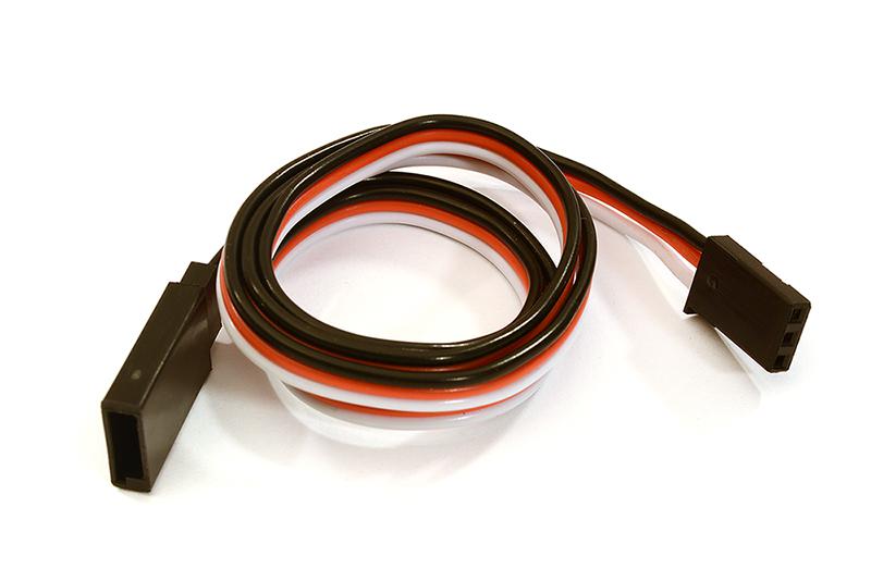 C28358 RX-Futaba Type Extension 500mm 22AWG Servo Wire - Image 1