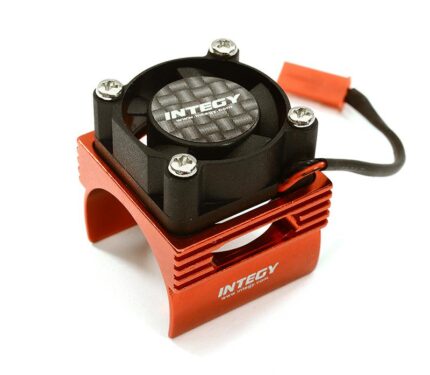 Brushless Motor Heatsink+Cooling Fan 17, 000rpm for 1/16 E-Revo VXL & Slash VXL