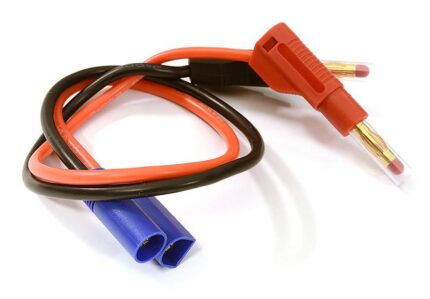 EC5 Charge Cable 14AWG 30cm Wire Harness with Banana Plugs Charging