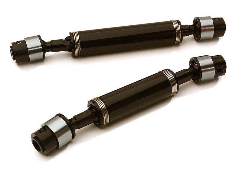 C28383GUN Billet Machined Center Drive Shafts for Traxxas TRX-4 Crawler 12.3in & 12.8in WB - Image 1