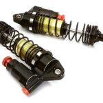 Alloy 90mm Piggyback Shock(2) w/ Rebound Adjust for SCX-10, SCX10 II & SCX10 III