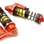 Alloy 90mm Piggyback Shock(2) w/ Rebound Adjust for SCX-10, SCX10 II & SCX10 III