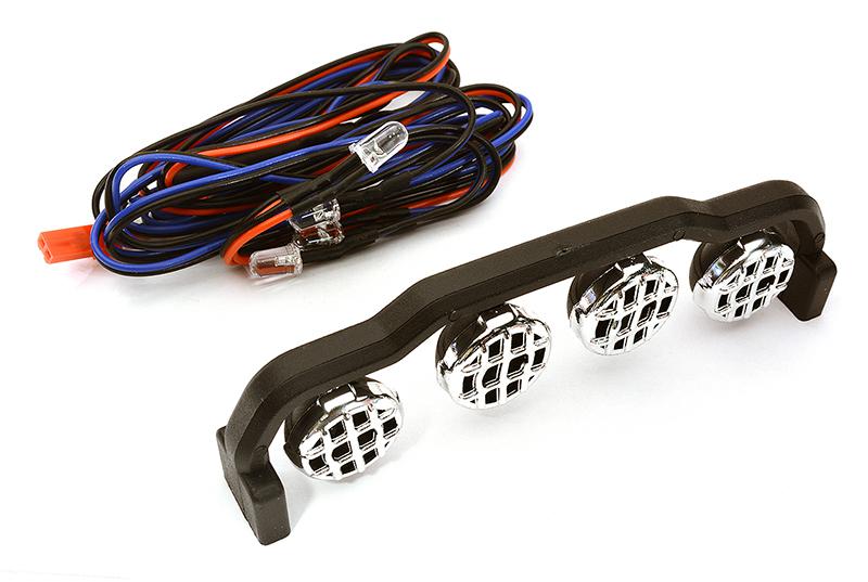 C28390BLUE Roof Top LED Light Set System (4) w/Brake Lights (2) for 1/10 Truck & Off-Road - Image 1