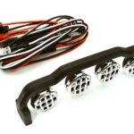 Roof Top LED Light Set System (4) w/Brake Lights (2) for 1/10 Truck & Off-Road