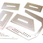 Realistic Silver Metal Armor Plates for Traxxas TRX-4 Tactical Unit