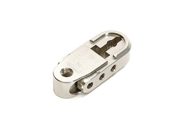 C28401SILVER Alloy Adjustable length Steering Servo Horn 25T for Traxxas TRX-4 (r=16-21mm) - Image 1