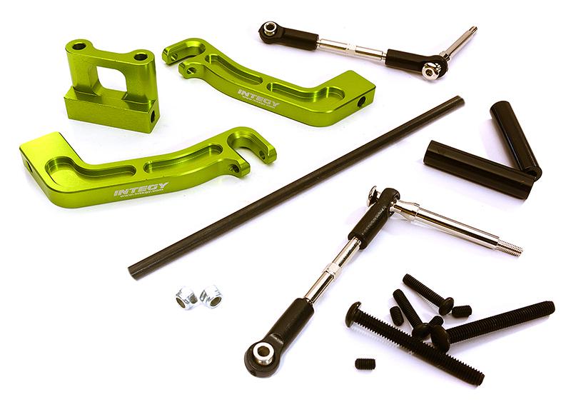 C28432GREEN Front Sway Bar Anti-Roll Bar Set for Traxxas X-Maxx 4X4 - Image 1