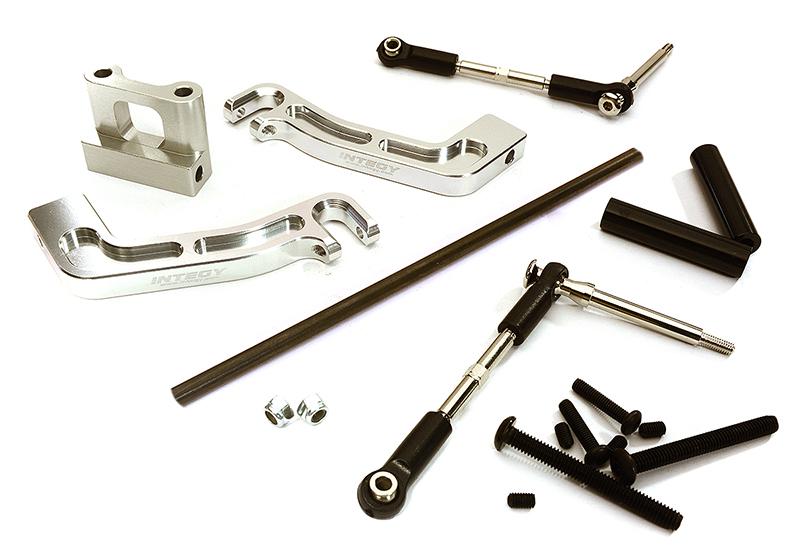 C28432SILVER Front Sway Bar Anti-Roll Bar Set for Traxxas X-Maxx 4X4 - Image 1