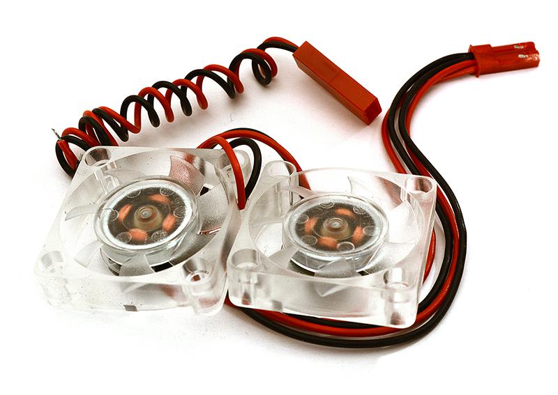 C28436 Replacement Twin Cooling Fan 30x30mm for T8534, C23139, C23251, C23320 & 2961 - Image 1