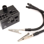 Black Alloy Machined Universal Soldering Station for Connector & Plug Assembly