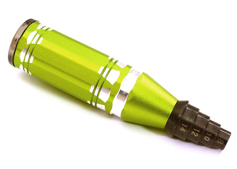 C28454GREEN Professional Bearing Size Checker & Bearing Removal Tool 8-14mm - Image 1