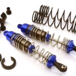 Machined 90mm Front Alloy Shocks for Traxxas 1/10 Stampede, Rustler & Slash