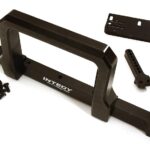 Realistic Front Alloy Bumper w/ Motorized Winch Mount for Traxxas TRX-4 Defender