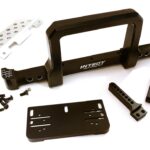 Realistic Front Alloy Bumper w/ Motorized Winch Mount for Traxxas TRX-4 Defender