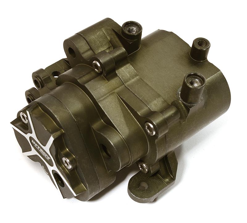 C28486GUN Billet Machined Center Gearbox Housings for Traxxas TRX-4 Scale & Trail Crawler - Image 1