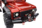 Realistic Front Alloy Bumper w/ Winch & LED for Traxxas TRX-4 w/ 43mm Mount - Image 2