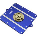 CNC Machined Alloy Fuel Cell Cover for Axial 1/10 Scale Yeti Rock Racer