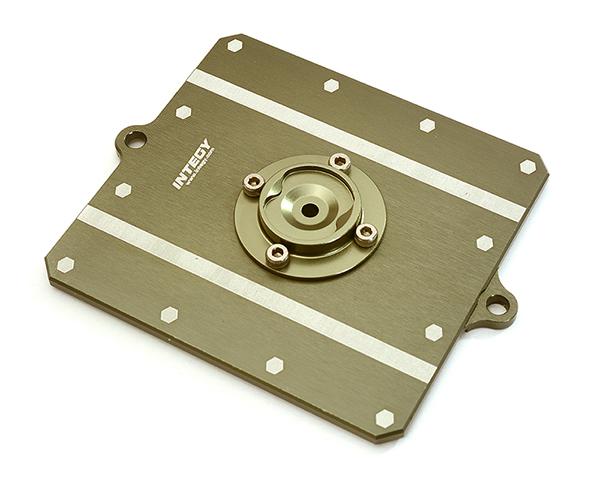 C28499GUN CNC Machined Alloy Fuel Cell Cover for Axial 1/10 Scale Yeti Rock Racer - Image 1