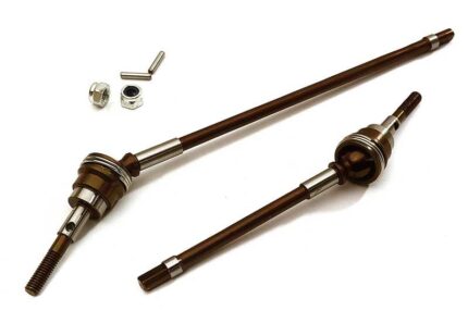 Billet Machined Front Drive Shaft Set for 1/10 Wraith 2.2 & RR10 Bomber