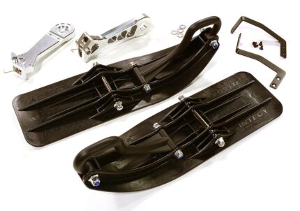 Front Sled Ski Attachment Set for Traxxas X-Maxx (for RWD Operation)