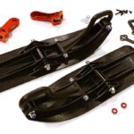 Front Sled Ski Attachment Set for Traxxas 1/7 Unlimited Desert Racer (for RWD)
